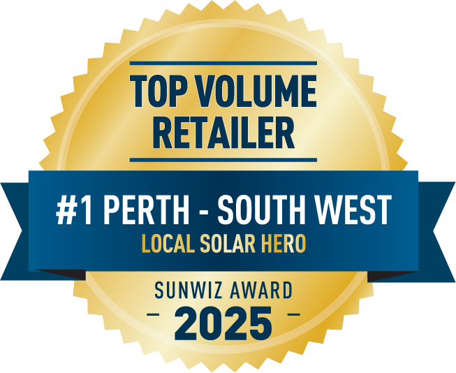 SunWiz chart of Perth–South West installation volume